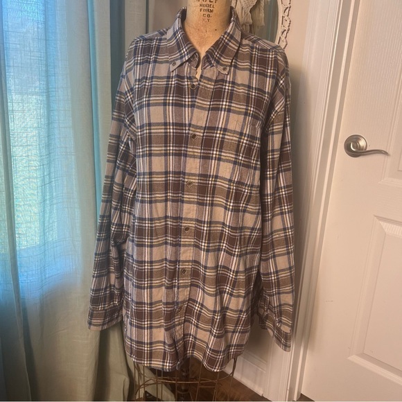 Weatherproof Other - Weatherproof Vintage 100% cotton flannel shirt, men’s XXL